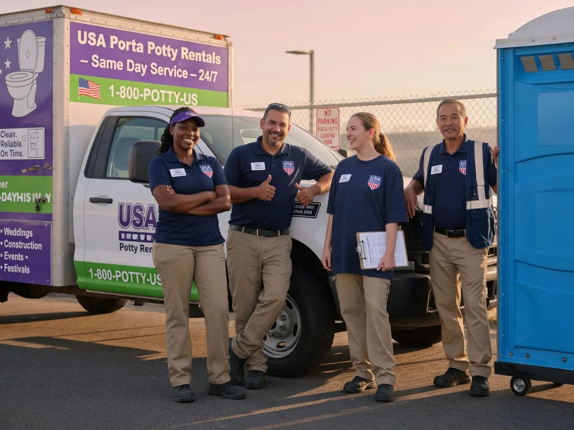 Porta Potty Rental company in Oglesby, IL