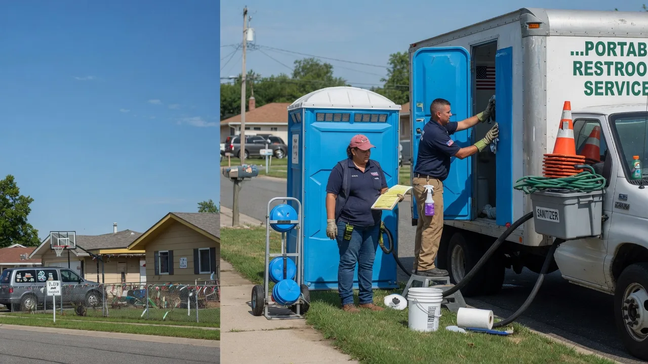 Portable Toilet Rental in Oglesby, IL near me